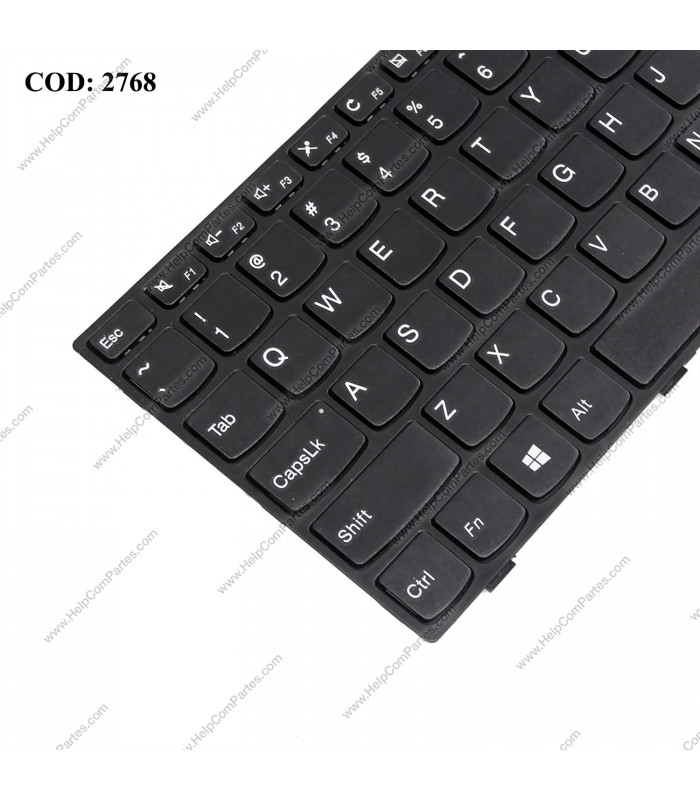 TECLADO LENOVO IDEAPAD 110-15ISK 110-17ACL 110-17IKB 110-17ISK V110-17ISK V110-17IKB  SERIES 5N20L25958 BK US ORIG.