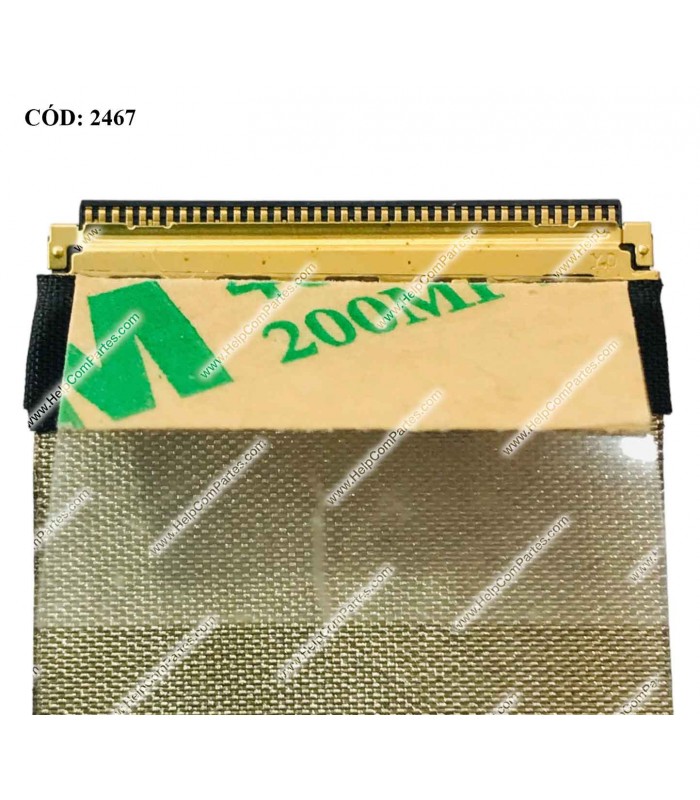 FLEX LCD HP ENVY M7-1000 M7-J000 DW173 15-J000 17-J100 17T-J000 SERIES 40PIN 720229-001 ORIG.
