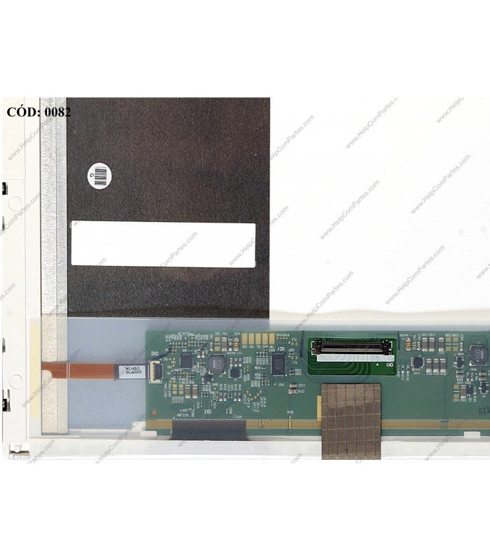 DISPLAY 17.3" 40PIN WLED HD+ (1600x900) GLOSSY 60Hz LVDS VC-I PCBA BENT NO BRACKETS B173RW01 V.3 OEM