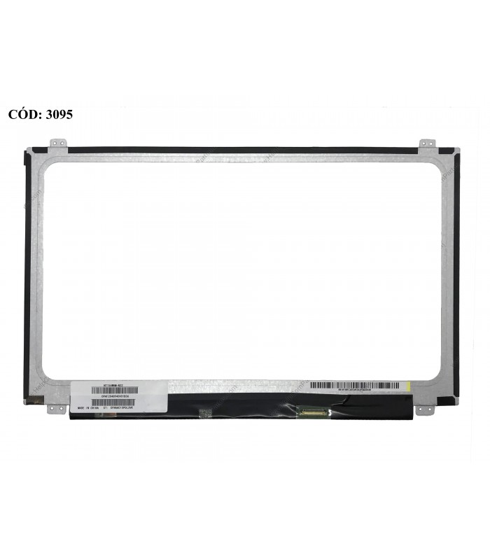 DISPLAY 15.6" 30PIN WLED SLIM WXGA HD (1366x768) GLOSSY 60Hz N-TS eDP VC.D PCBA FLAT SEG. U/D BRACKET
