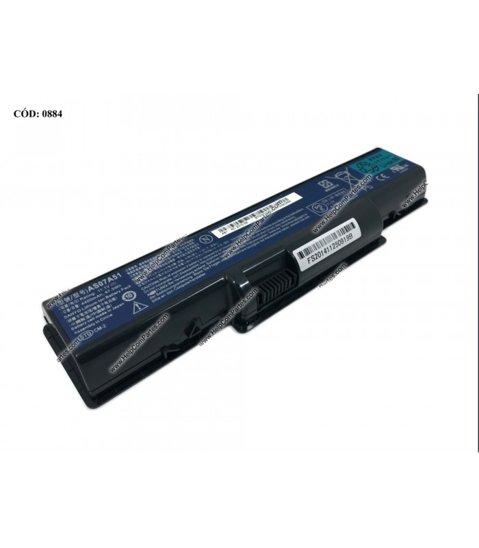 BATERIA ACER 11.1V---47.5WH 6C AS07A51/ASPIRE 2930 4230 4310 4710 5236 5735Z 5738G SERIES OEM
