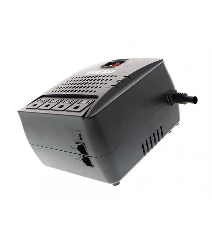REGULADOR FORZA FVR-3001 3000VA/1500W, BLACK 110V 50/60Hz 13.04A 4TOMAS/RJ-45/RJ-11