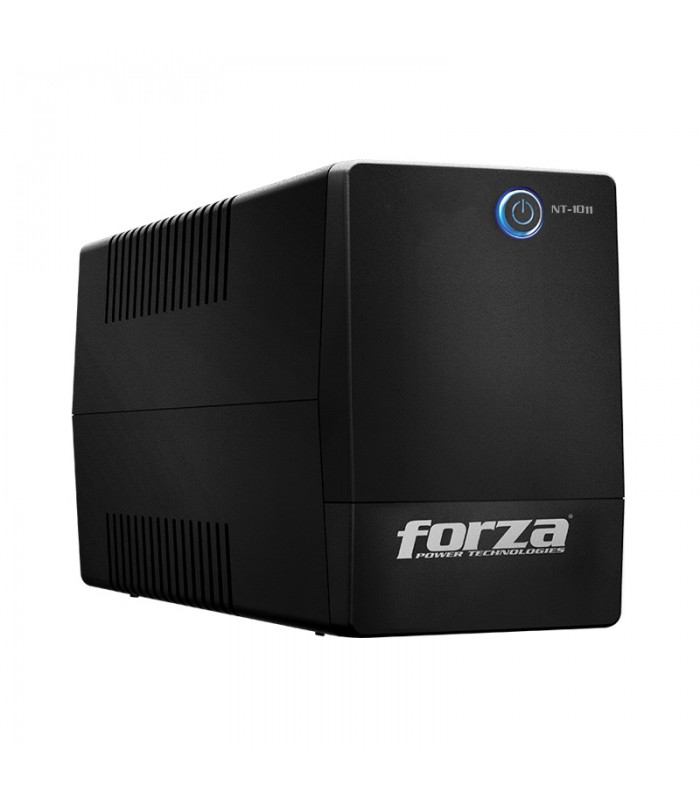 UPS FORZA NT-1011 1000VA/500W/120V 50/60Hz 7.7A /RJ45-RJ11/6xSlds / 5-15R/6 TOMAS/INTERACTIVA/ 32MIN. BK