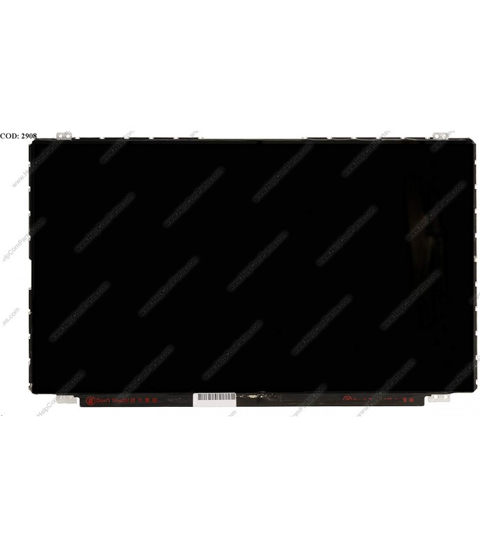 DISPLAY/TOUCH 15.6" 40PIN WLED SLIM WXGA HD (1366x768) GLOSSY 60HZ TS I²C/USB VC.D SEG. U/D BRACKET B156XTT01.2 HW1A ORIG.