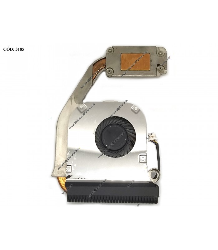 VENTI. DELL LATITUDE E4310 +DISIPADOR 0KXX96 DC280008HN0 4PIN ORIG.