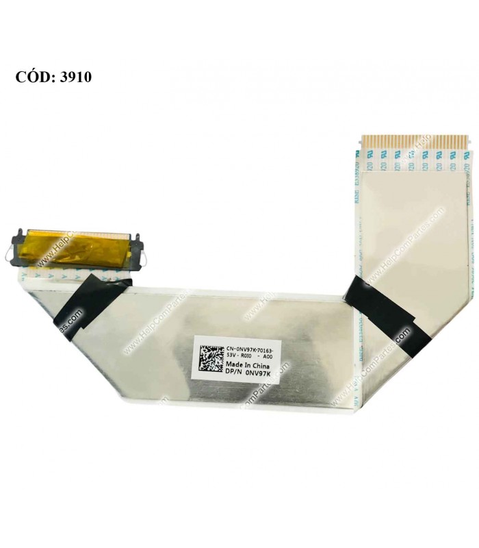 FLEX LCD AIO DELL INSPIRON 20 3045 3048 3052 OPTIPLEX 3030 3050 SERIES 30PIN 0NV97K ORIG.
