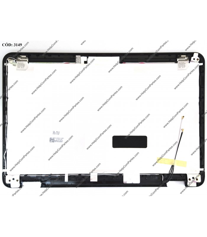 LCD COVER DELL INSP. 14" 14R N4110 M411R M4110 SERIES 33DV2 033DV2 BK ORIG.