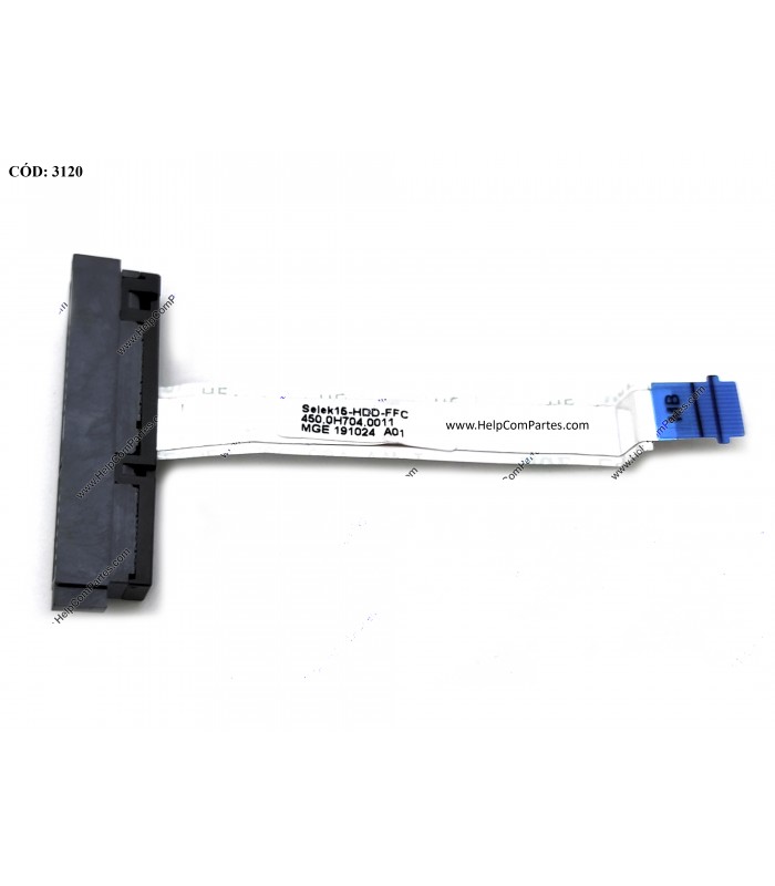 HDD CABLE SATA DELL 15 G3 3590 G3-3590 G5 5590 2019  SERIES 450.0h704.0011 ORIG.