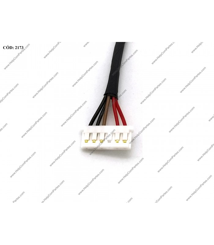 DC JACK POWER DELL INSPIRON 14 3000 3452 3452 3451 / 15 3000 3558 / P47F P60G SERIES+ CABLE OEM.
