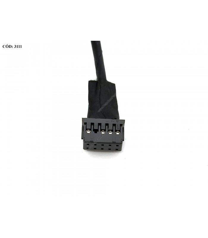 DC JACK POWER HP ENVY TOUCHSMART 15-J 15-J003CL 15-J009WM 15-J178CA 15T-J000 15Z-J000  SERIES +CABLE 720538-001 OEM.