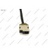 DC JACK POWER HP ENVY TOUCHSMART 15-J 15-J003CL 15-J009WM 15-J178CA 15T-J000 15Z-J000  SERIES +CABLE 720538-001 OEM.
