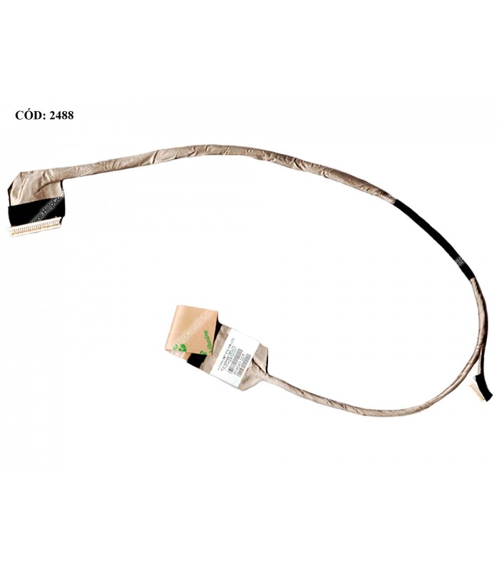 FLEX LCD HP 8440P 8440W 8540P 8540W 8540 SERIES 40PIN DC02000RX10 595741-001 ORIG.