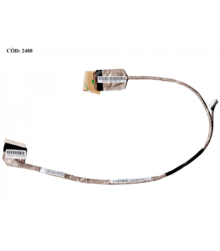 FLEX LCD HP 8440P 8440W 8540P 8540W 8540 SERIES 40PIN DC02000RX10 595741-001 ORIG.