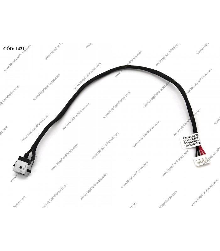 DC JACK POWER TOSHIBA P50-A-13M P50-A-M13 P55-A P55t-A S55-A L50-A W SERIES +CABLE H000057080 ORIG.