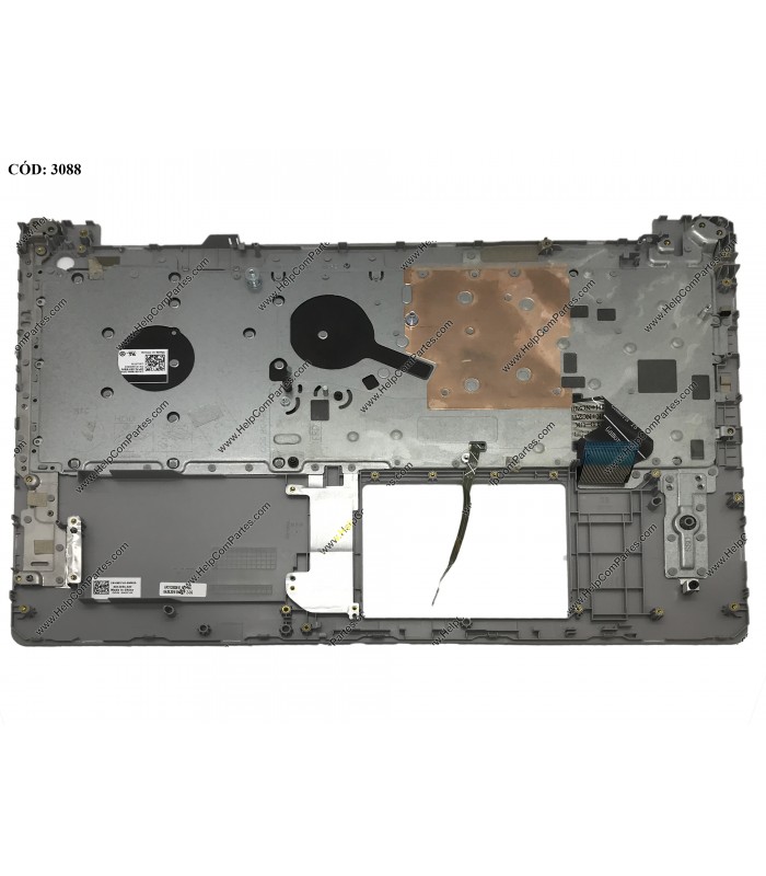DELL ASSY W/KB W/PLMRST INSPIRON 15 (5570 / 5575) SERIES 0MR2KH KB BL LA SILVER ORIG.