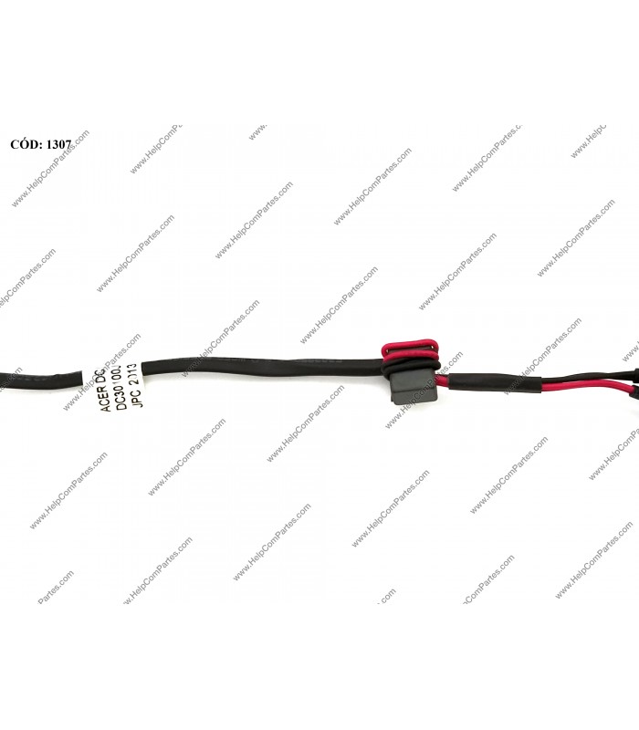 DC JACK POWER ACER ASPIRE 3820 4930 5251 7750 E1-521 E1-531 E1-531G E1-571 SERIES +CABLE DC30100JM00 ORIG.