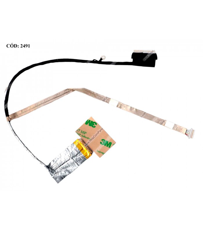 FLEX LCD HP ProBook 6560B 6565B 6570B 6575B EliteBook 8560p 8570p SERIES 350404R00-GG2-G 646969-001 40PIN ORIG.