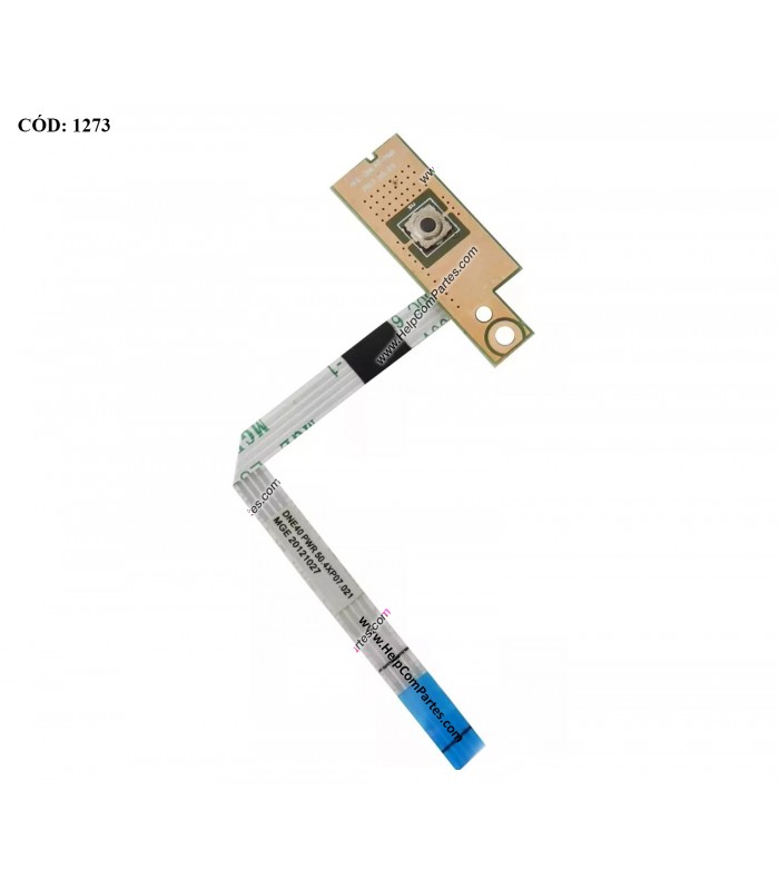 POWER BUTTON DELL BD W/CABLE INSPIRON 14-3421 14-3437 14R-5421 14R-5437 VOSTRO 2421 M431R SERIES 50.4XP07.021 ORIG.