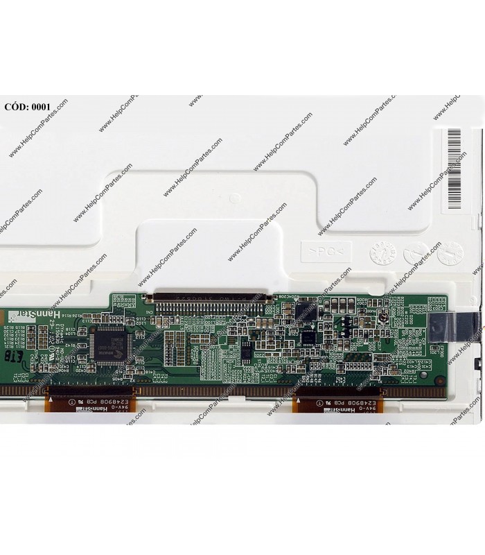 DISPLAY 10.1" 30PIN LED WSVGA (1024x600) MATTE 60Hz N-TS WLED VC.I NO BRACKETS HSD100IFW4-A00 ORIG.