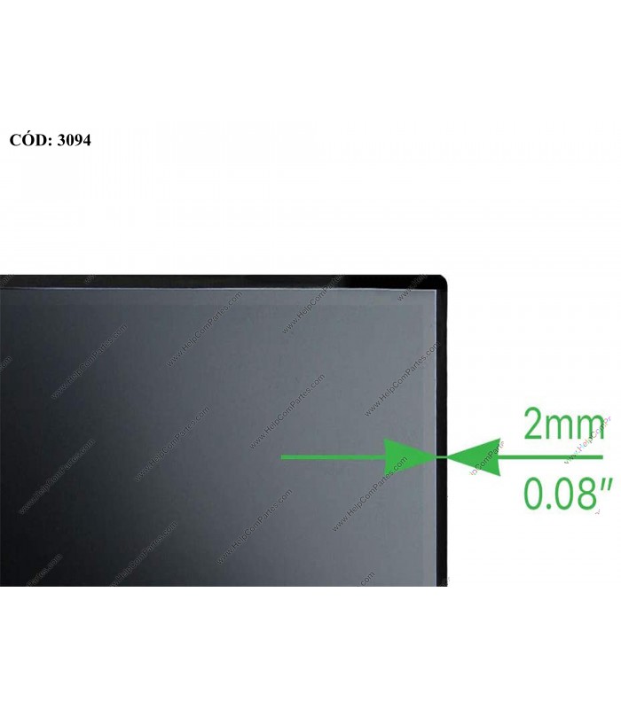 DISPLAY 14.0" 30PIN WLED SLIM FHD (1920x1080) NARROW IPS MATTE eDP PCBA FLAT 2cm VC.D NO BRACKETS  / NV140FHM-N48 ORIG.