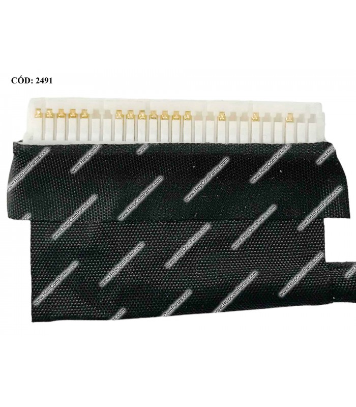 FLEX LCD HP ProBook 6560B 6565B 6570B 6575B EliteBook 8560p 8570p SERIES 350404R00-GG2-G 646969-001 40PIN ORIG.