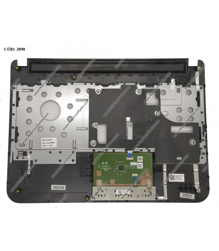 DELL ASSY W/PLMRST W/TP INSP. 14R 5437 / 14 3437 3421 5421 5435 SERIES 0W8M0 BK ORIG.