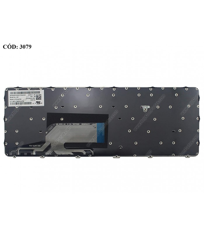 TECLADO HP PROBOOK 430 440 G3 430 440 G4 640 645 G2 SERIES MARCO 826367-071 BK SP ORIG.