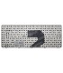 TECLADO HP G4-1000 G6-1000 CQ45 HP 430 450 455 240 245 HP 250 G1 HP 1000 2000 CQ43 CQ57 SERIES SIN MARCO 698694-161 BK SP ORIG.