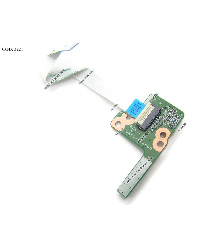 POWER BUTTON HP BD W/CABLE PAV 15-P 15T-P  17-P 14-P 15Z-P ENVY 15-K 15T-K 15T-V SERIES 762496-001 ORIG.