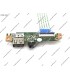 USB BD I/O W/CABLE PAV 15-P 15T-P 15Z-P ENVY 15-K 15T-K 15T-V SERIES 762497-001 ORIG.(DS)