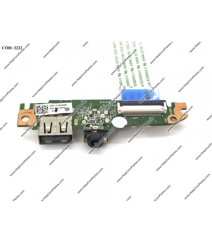 USB BD I/O W/CABLE PAV 15-P 15T-P 15Z-P ENVY 15-K 15T-K 15T-V SERIES 762497-001 ORIG.(DS)