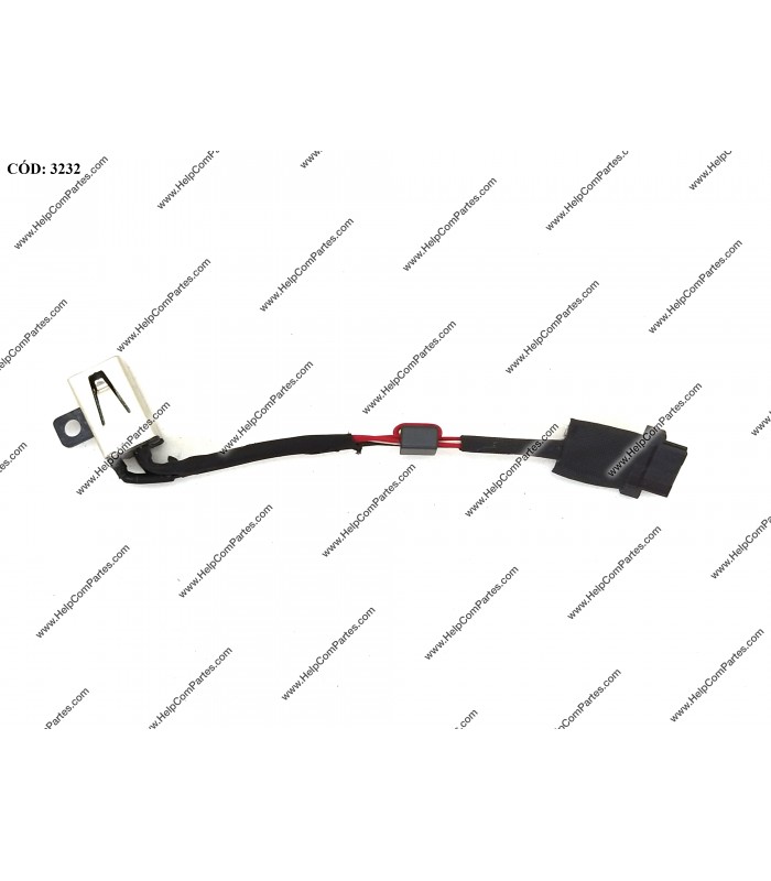 DC JACK POWER DELL XPS 13 9343 9350 9360 SERIES +CABLE 00P7G3 0P7G3 OEM.