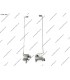 BISAGRAS TOSHIBA S50-A S50D-A S50DT-A S50T-A S55-A L50-A SERIES NORMAL R/F H000056040 13N0-C3M0101E 13N0-C3M0201E ORIG.