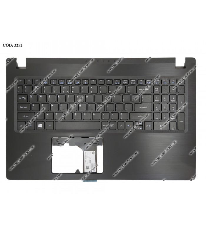 ACER ASSY W/KB W/PLMRST ASPIRE 3 A315-21 A315-31 A315-51 A315-52 SERIES BK 6B.GNPN7.028 US ORIG.