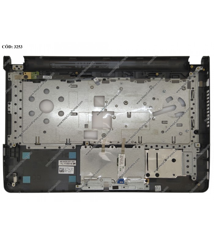 DELL ASSY W/PLMRST W/TP W/PWR / INSPIRON 14 3000 3462 3465 3467 3468 3473 3476 3478 SERIES BK 08R2K7 ORIG