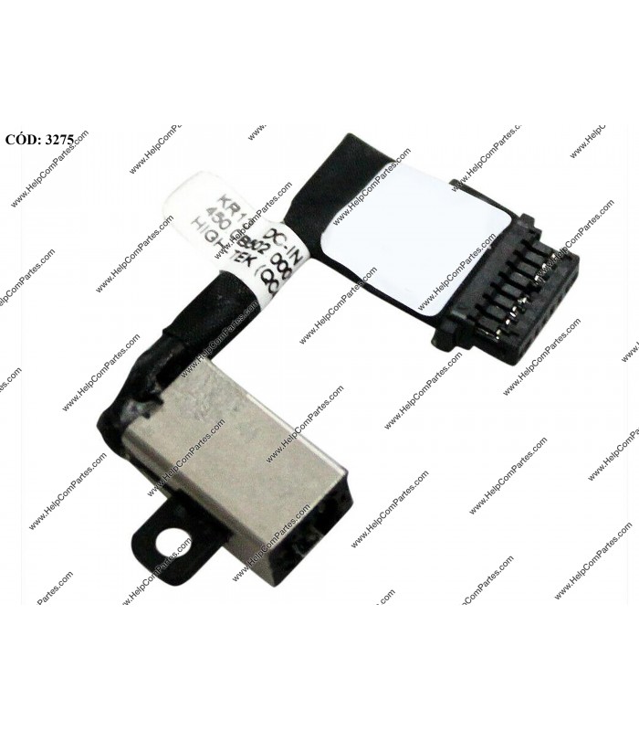 DC JACK POWER DELL INSPIRON 13 7370 7373 7380  SERIES +CABLE 03FYH0 450.0B502.0011 ORIG.