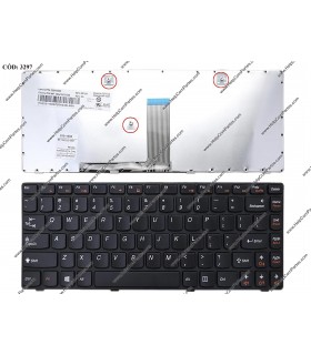 TECLADO LENOVO G480 G485 Z480 Z380 Z485 G410 G490 G400 G405 WIN8 V.2 BK US OEM