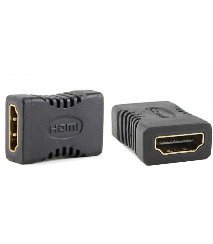UNION HDMI HEMBRA/HEMBRA  DORADO