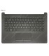 HP ASSY W/KB W/PLMRST W/TP 14-CM 14T-CM 14Z-CM 14-CK 14-DG 14Q-CS 14Q-CY 240 245 246 G7 SERIES L23239-001 US BK ORIG.