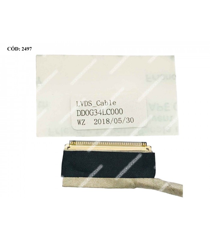 FLEX LCD HP PAVILION 15-AW 15-AU 15T-AU 15Z-AW SERIES 856357-001 40PIN OEM