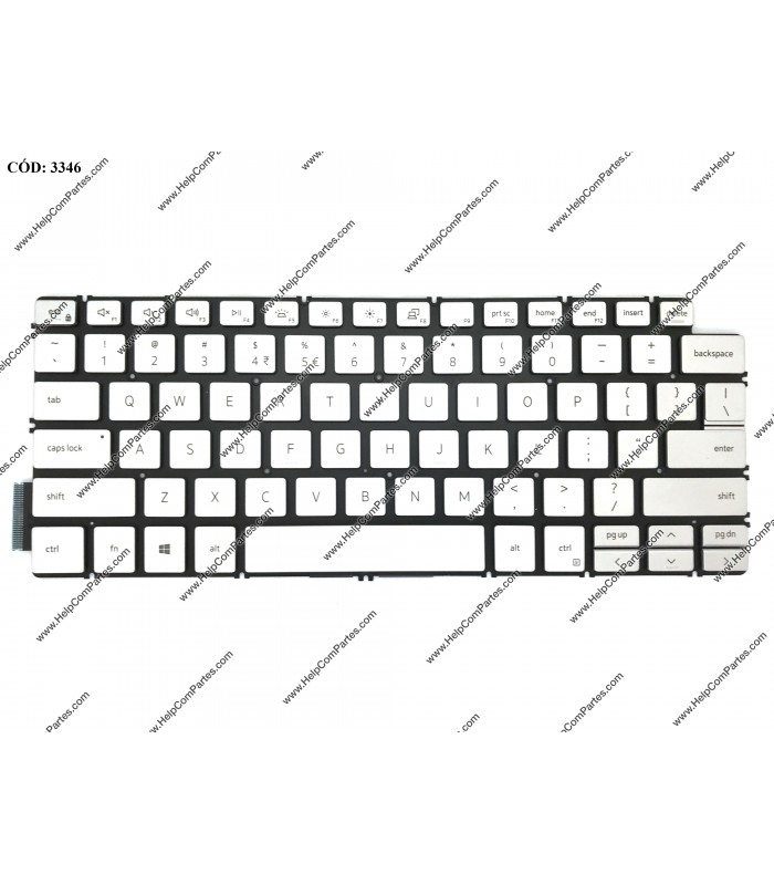 TECLADO DELL INSP. 14 7490 7491 14 5401 5402 5405 5408 5409 5490 5493 5494 5498 13 5300 5390 5301 SERIES SR KB-BL US ORIG