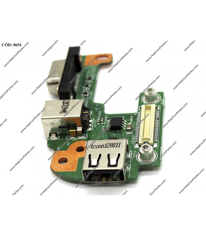 DC JACK POWER DELL INSPIRON 15R M5110 M511R N5110 P17F VOSTRO 3550 3555 P16F SERIES VGA-USB PFYC8 0PFYC8 ORG.