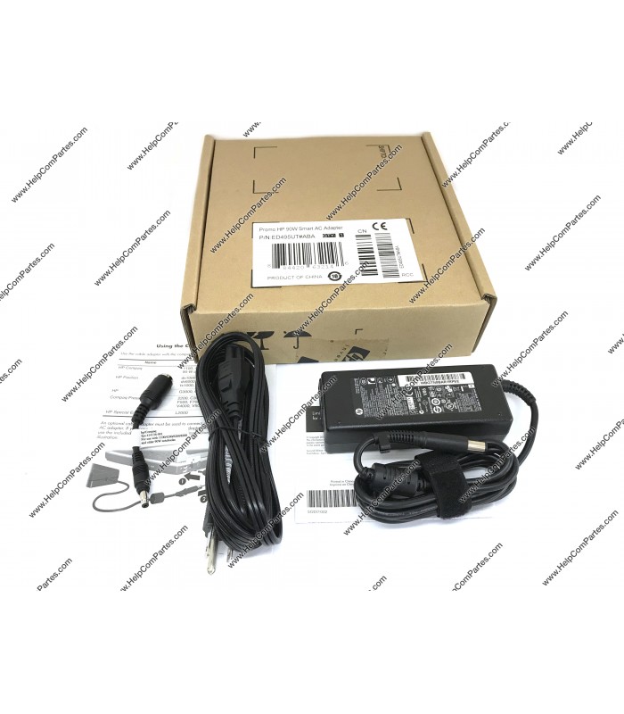 CARGADOR HP 19V---4.74A 90W PIN 7.4*5.0 100~240V 50-60 Hz US 3PRONG ED495UTABA KIT ORIG.