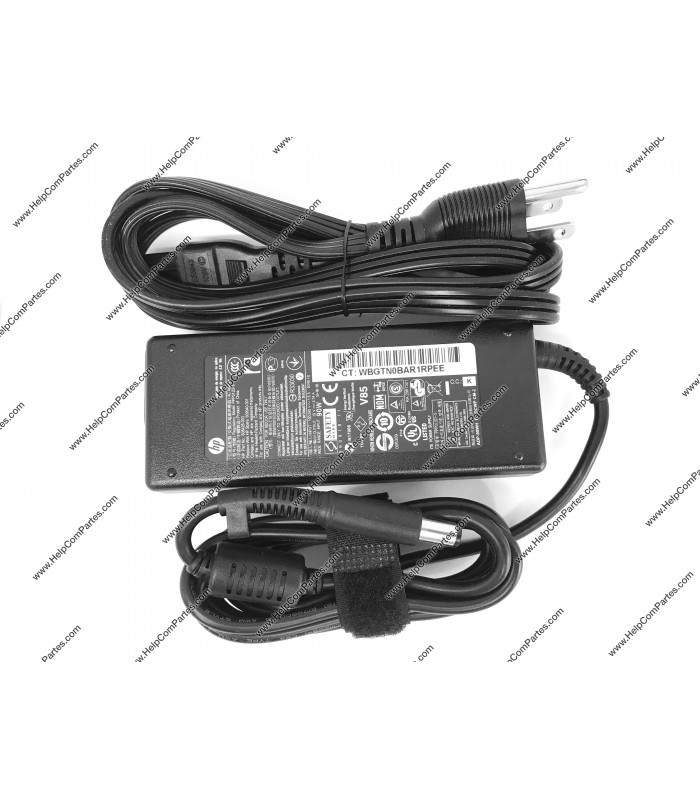 CARGADOR HP 19V---4.74A 90W PIN 7.4*5.0 100~240V 50-60 Hz US 3PRONG ED495UTABA KIT ORIG.