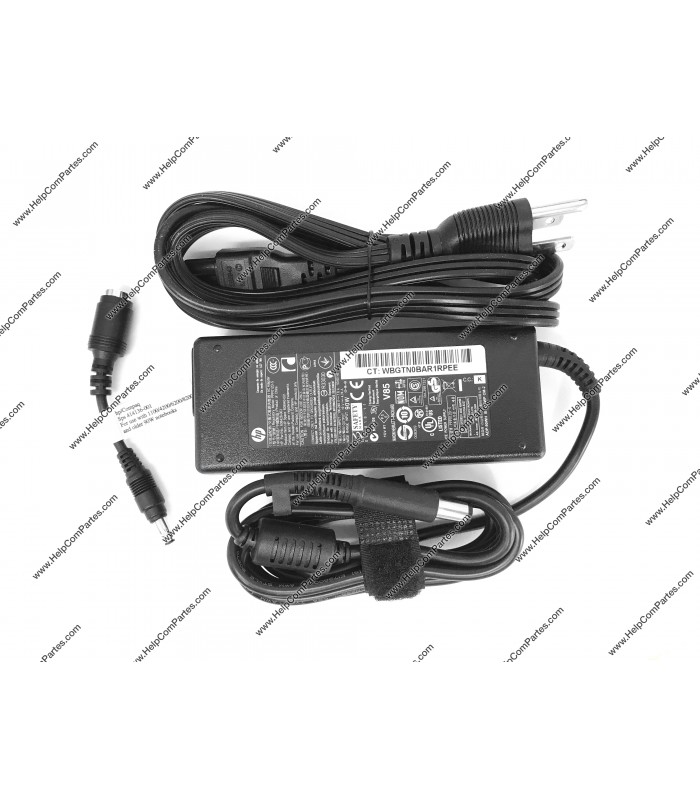 CARGADOR HP 19V---4.74A 90W PIN 7.4*5.0 100~240V 50-60 Hz US 3PRONG ED495UTABA KIT ORIG.