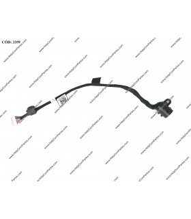 DC JACK POWER DELL 15 7000 7537 SERIES +CABLE 0G8RN8 G8RN8 ORIG.