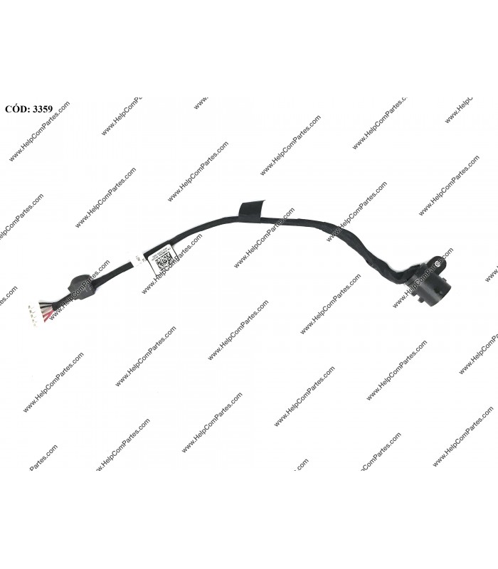 DC JACK POWER DELL 15 7000 7537 SERIES +CABLE 0G8RN8 G8RN8 ORIG.