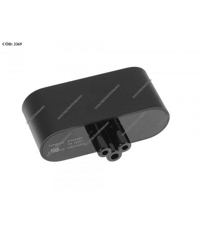 ADAPTADOR DELL 0V7K50 XPS 15 30W 45W 65W 90W 130W 3 PRONG SERIES  0V7K50 ORIG.