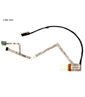 FLEX LCD HP EliteBook 8560P 8560W 8560B SERIES 350406B00-01S-G 641195-001 40PIN ORIG.