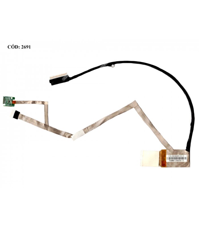 FLEX LCD HP EliteBook 8560P 8560W 8560B SERIES 350406B00-01S-G 641195-001 40PIN ORIG.